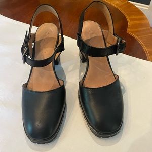 Madewell The Claudie Lugsole Mary Jane, size 7.5, black